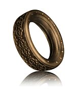 The coxs cog anillo para el pene - dorado