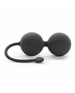 Fifty shades of grey silicone jiggle balls