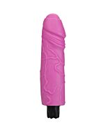 Vibrador realistico tacto real grande rosa