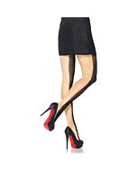 Leg avenue panties de red industrial doble tono amarillo y negro