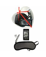 Secretplay kit strong love dado + monodosis + bala + venda