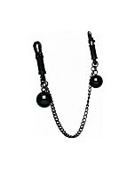 Pinzas pezones con peso y cadena