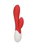 Passion - vibrador rampante con calor - rojo
