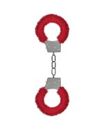 Ouch esposas principantes de felpa rojo