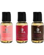 Set de regalo de aceite besable para masajes