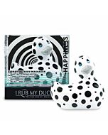 I rub my duckie 2.0 | pato vibrador  (white & black)