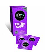 Exs extra safe - preservativo natural - 12 pack
