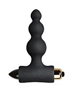 Petite sensations bubbles plug vibrador negro