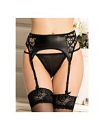 Liguero con cinturilla alike negro