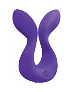 Luxe uphoria - vibrador para parejas morado
