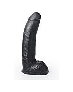 George pene realístico 22cm - negro