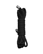 Ouch cuerda kinbaku negro 15 m