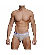 Macho - mc091 calzoncillo corto gris talla s