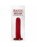 Basix pene de gelatina smoothy 13 cm rojo