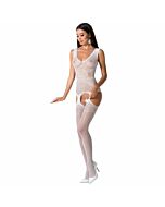 Passion woman bs062 bodystocking blanco talla unica