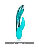 Dazzled brilliance vibrador rampante - turquesa