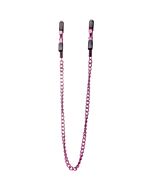Ouch pinzas ajustables para pezones rosa