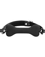 Ouch! mordaza con hueso - negro