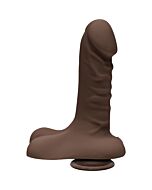 The super d pene realístico 16,5 cm chocolate