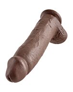 King cock 12' pene realistico marron 3048 cm