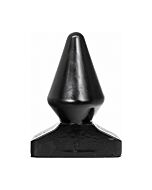 All black plug 18,5cm - negro