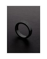 Golden black ribbed c-ring (10x40mm)