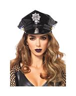 Leg avenue gorra vinilo de policia