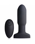 10x inflatable + plug anal de silicona con vibrador