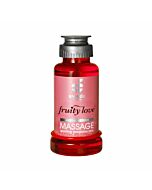 Fruity love aceite masaje efector calor 100 ml fresas con shampagne swede
