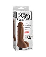 Real feel lifelike toyz vibrador num 2 marron