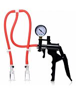 Bomba de pezon doble - roja