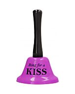 Ring for a kiss - campana grande - morado