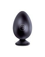 Ass egg plug principiantes negro 9 cm