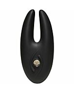 Body bling -vibrador punto g con joyas - negro