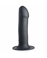 Dildos flexible de silicona - negro