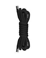 Ouch cuerda mini japonesa negro 15m