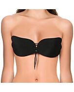 Invisible bra strapless liso autoadhesivo - color negro