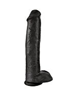 Pene Realístico King Cock Negro 38cm