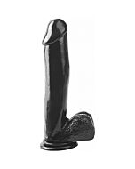 Basix rubber works pene 29 cm negro