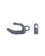 Men pleasure wand - vibrador masculino extra largo gris
