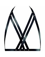 Bijoux indiscrets maze sujetador con correas - negro