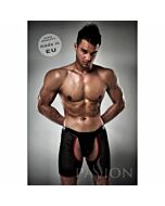 Boxer / tanga  012 erotic negro en red by passion s/m