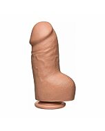 Fat d - pene realístico firmskyn 20cm - vainilla