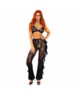 Leg avenue set sujetador y pantalones s/m