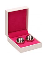 Bolas chinas ben wa balls pesadas plateadas