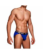 Macho - ms076 calzoncillo deportivo azul talla s