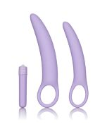 Dlb isabelle set de dildos de silicona - morado
