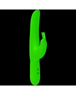 Posh bounding conejito rosa