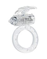 Anillo pene con vibracion transparente