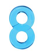 Renegade lucky anillo con forma de 8 - azul